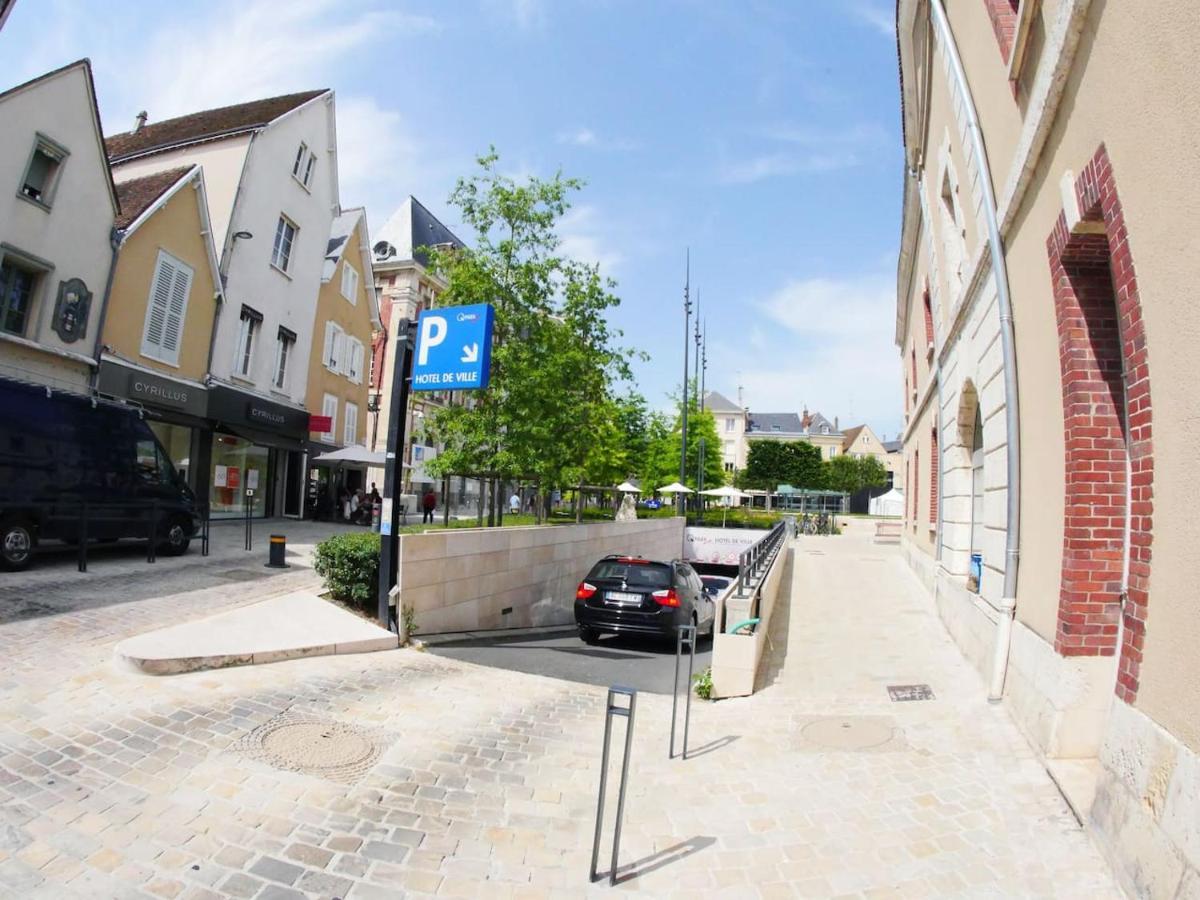 Chartres Coeur De Ville, Beau 2 Pieces Chaleureux Et Lumineux,Parking Et Wifi ! エクステリア 写真