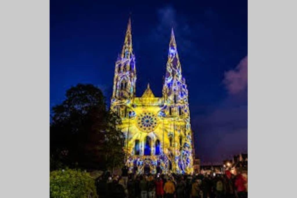 Chartres Coeur De Ville, Beau 2 Pieces Chaleureux Et Lumineux,Parking Et Wifi ! エクステリア 写真